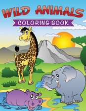 Wild Animals Coloring Book