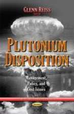 Plutonium Disposition