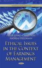 Ethical Issues in the Context of Earnings Management