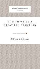 How to Write a Great Business Plan