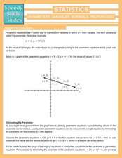 Statistics (Parameters, Variables, Intervals, Proportions) (Speedy Study Guide)