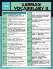 German Vocabulary II (Speedy Language Study Guides)