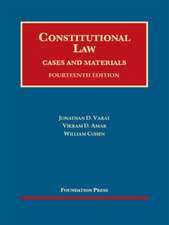 Constitutional Law, Cases and Materials