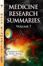 Medicine Research Summaries