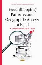 Food Shopping Patterns & Geographic Access to Food: Comparisons & Data