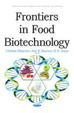 Frontiers in Food Biotechnology