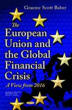 European Union & the Global Financial Crisis