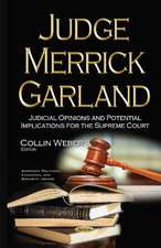 Judge Merrick Garland