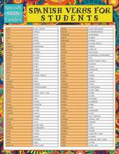 Spanish Verbs for Students (Speedy Study Guide): The Self-Improvement Doctrine