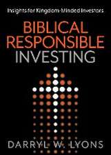 Biblical Responsible Investing