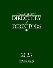 Financial Post Directory of Directors 2023