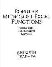 Popular Microsoft Excel Functions