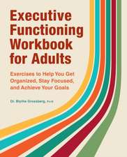 Executive Functioning Workbook for Adults