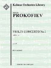 Violin Concerto No. 1, Op. 19