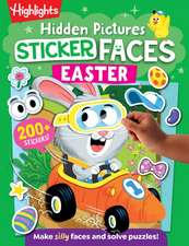Hidden Pictures Sticker Faces: Easter