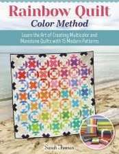 Rainbow Quilt Color Method