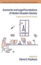 Economic and Legal Foundations of Modern Russian Society