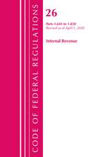 Code of Federal Regulations, Title 26 Internal Revenue 1.641-1.850, Revised as of April 1, 2020