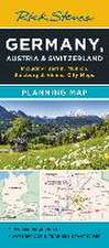 Rick Steves Germany, Austria & Switzerland Planning Map