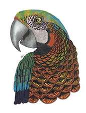 Tangleeasy Lined Journal Parrot