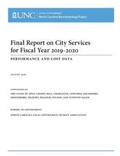 Final Report on City Services for Fiscal Year 2019-2020