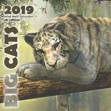 Big Cats 2019 Mini Wall Calendar (UK Edition)