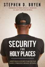 Security for Holy Places