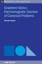 Graphene Optics: Electromagnetic solution of canonical problems