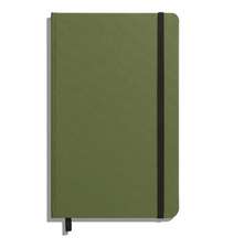 Shinola Journal, HardLinen, Ruled, Olive (5.25x8.25)