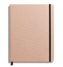 Shinola Journal, HardLinen, Ruled, Blush (7x9)