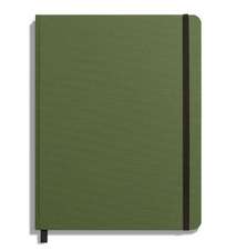 Shinola Journal, HardLinen, Ruled, Olive (7x9)