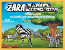 Zara the Zebra with Horizontal stripes