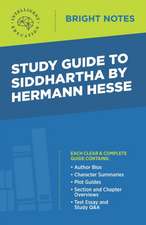 Study Guide to Siddhartha by Hermann Hesse