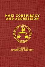 Nazi Conspiracy And Aggression