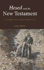 Hesed and the New Testament – An Intertextual Categorization Study