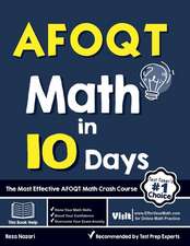 AFOQT Math in 10 Days: The Most Effective AFOQT Math Crash Course