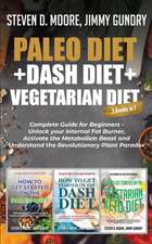 Paleo Diet + Dash Diet + Vegetarian Diet