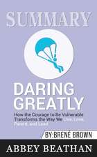 Summary of Daring Greatly