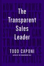 The Transparent Sales Leader