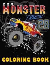 Monster Truck Coloring Book