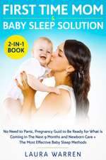 First Time Mom & Baby Sleep Solution 2-in-1 Book