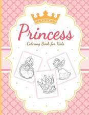 Princess Coloring Book For Kids