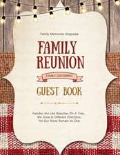 Family Reunion Guest Book