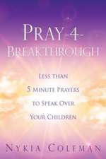 Pray-4-Breakthrough