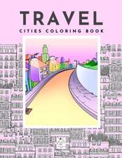 Travel Cities coloring book City architecture from around the world by Raz McOvoo