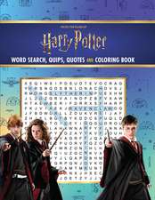 Harry Potter Word Search, Quips, Quotes, and Coloring Book