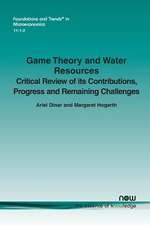 Game Theory and Water Resources