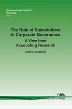 The Role of Stakeholders in Corporate Governance