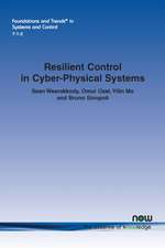 Resilient Control in Cyber-Physical Systems