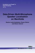 Data-Driven Multi-Microphone Speaker Localization on Manifolds